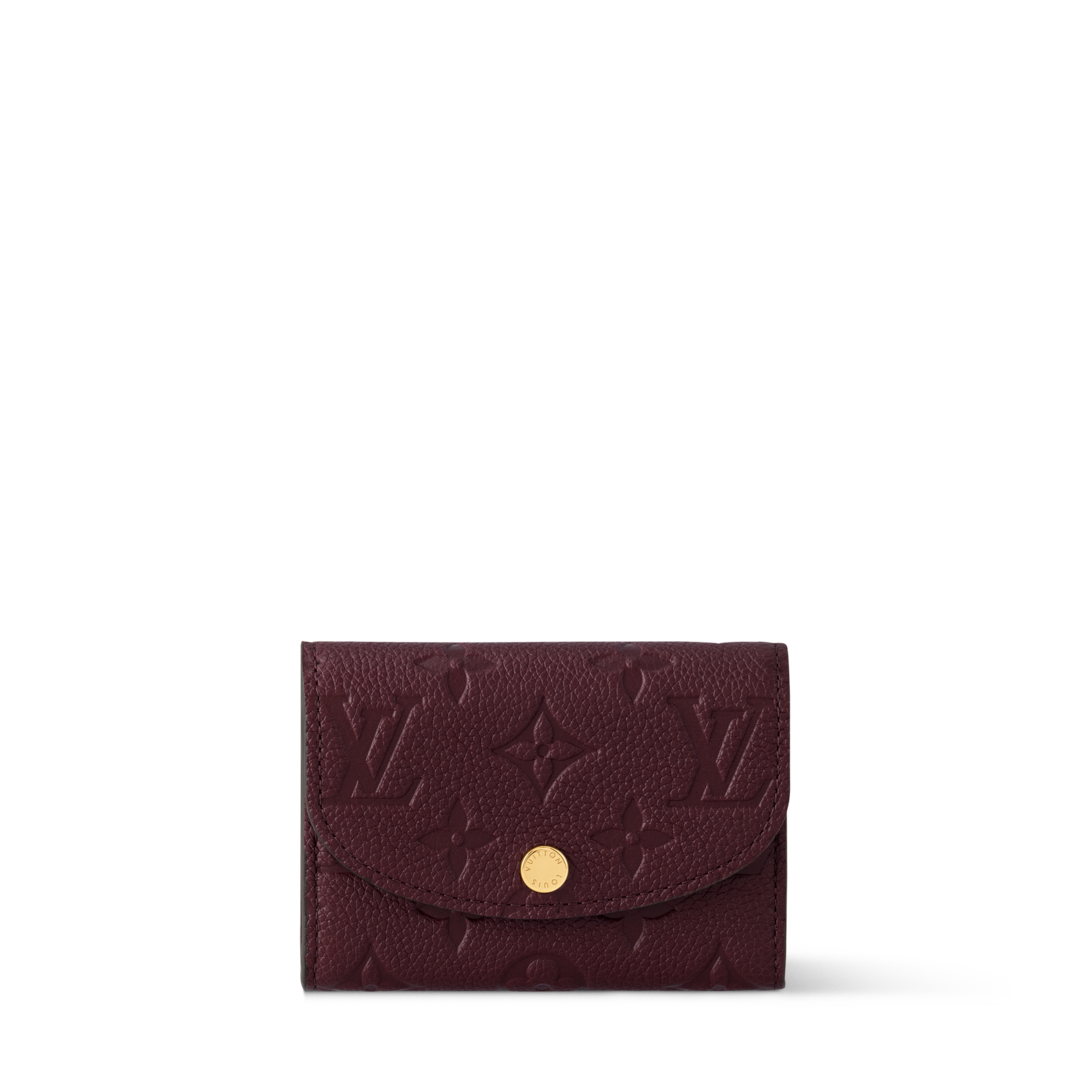 Porta-moedas Rosalie Couro Monogram Empreinte - Carteiras | LOUIS